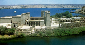 Храм Исиды (после переноса на остров Агилкия)