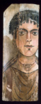 Портрет мумии женщины (оборотная сторона)