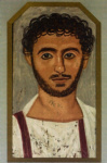 Портрет мумии молодого мужчины