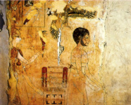 Гробница Сиамуна: фрагмент настенной росписи