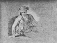 Сидящий мачо