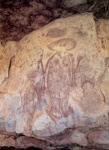Наскальные рисунки аборигенов. Горы Кимберли, штат Западная Австралия