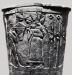 Фрагмент культового сосуда из храма богини Инанны из Урука