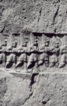 Скальный рельеф в Языла-кая. Фрагмент