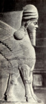 Статуя крылатого быка-шеду из Нимруда
