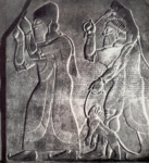 Данники. Рельеф из дворца Ашшур-нацир-апала II в Кальху