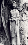 Женская статуя из монастырской пещеры Майцзишаня