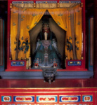 Интерьер павильона для церемоний. Ансамбль загородного императорского дворца Ихэюань