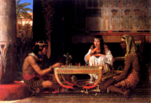 Египтяне играют в шахматы