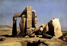 Руины египетского храма
