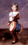 Портрет сына художника в виде барабанщика