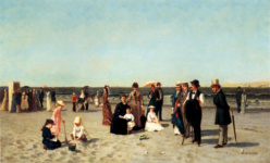 Сцена на пляже