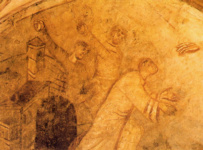 Мученичество святого Стефана. Крипта церкви Сен-Жермен в Осерре