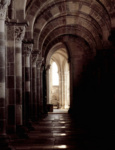 Монастырская церковь Сен Мадлен в Везле. Интерьер. Своды