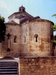 Монастырская церковь Сен-Мартен-де-Лондр. Восточная часть