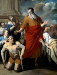 Апостол Павел исцеляет калеку в Листре