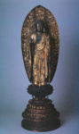 Будда Амида на фоне мандалы