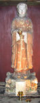 Скульптура принца Стоку в Храме Асука-дэра