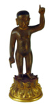 Скульптура «Рождение будды» («Седьмой шаг. Долодугар-алхум»)