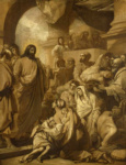 Христос исцеляет больных в Храме