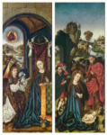 Благовещение Марии и Поклонение младенцу, Перингсдрфский алтарь