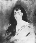 Маргерита де Конфлан с распущенными волосами