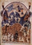 Апокалипсисы Беата, иллюстрации к компендиуму испанского монаха Беата из Льебаны (8 век); Ад