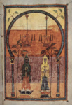 Апокалипсисы Беата, иллюстрации к компендиуму испанского монаха Беата из Льебаны (8 век); Два свидетеля