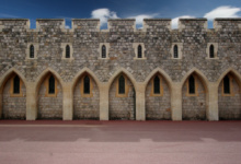 Виндзорский замок. Стены крепости