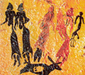 Ритуальная сцена из пещеры Когул